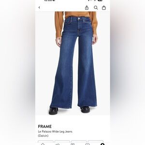 Frame le palazzo jeans size 26